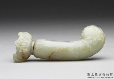 图片[2]-Jade dagger hilt, Mughal Empire-China Archive